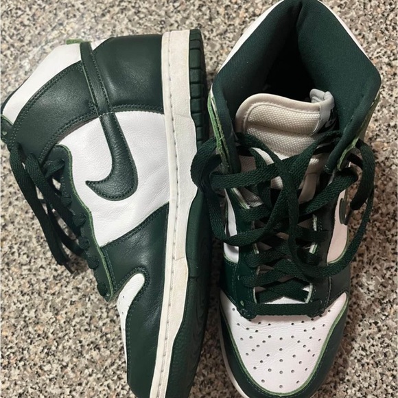 Nike Dunk High Spartan Green - Picture 1 of 10